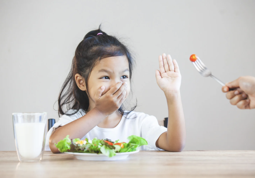 forcing kids to eat food